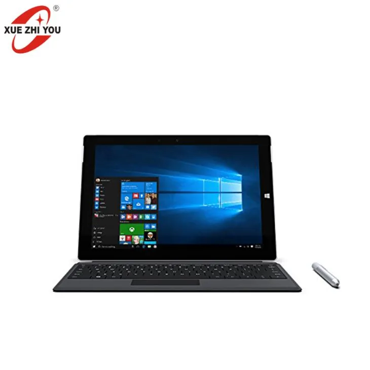 10 polegadas 2 em 1 HD Tablet PC Intel Win 10 Mini Laptop