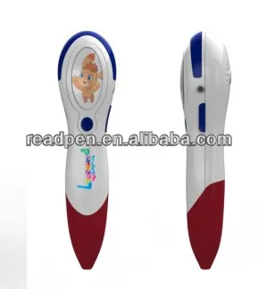 Pré-escolar criança aprendizagem brinquedo mágico ler caneta Scanner Digital com livros de história engraçada