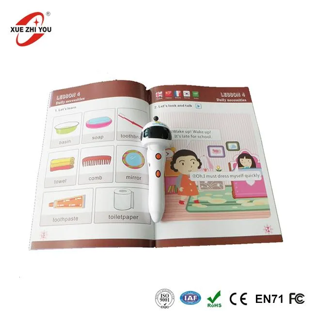 Toque ler caneta brinde promocional de tradução para criança