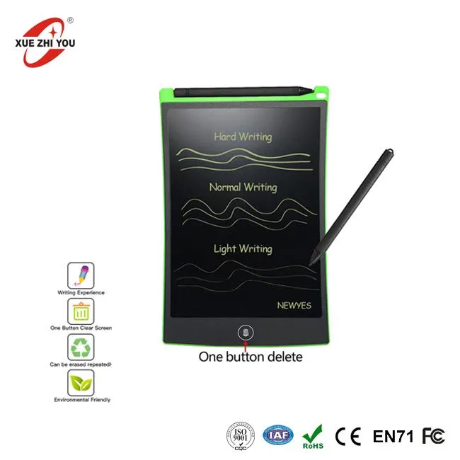 Placa de redação eletrônica de 12 polegadas