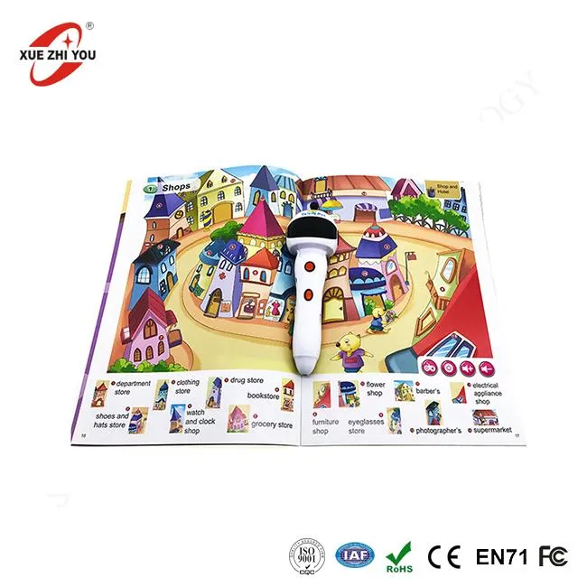 Caneta de toque ensino precoce crianças