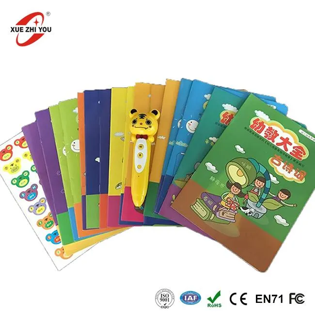 Crianças eletrônicas que lêem a pena