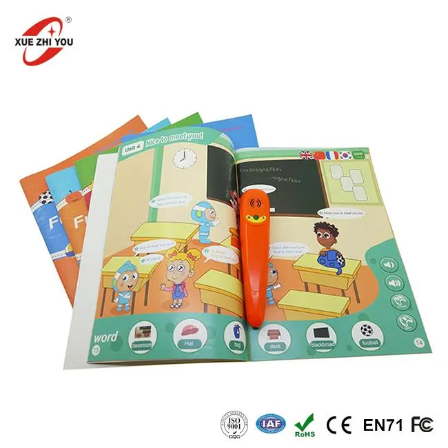 Caneta de leitura de abastecimento de fábrica para crianças