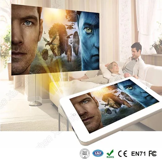 PC portátil da tabuleta do projetor de 8 polegadas