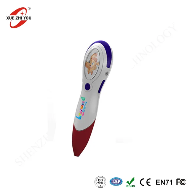 Falando árabe espanhol francês inglês de caneta