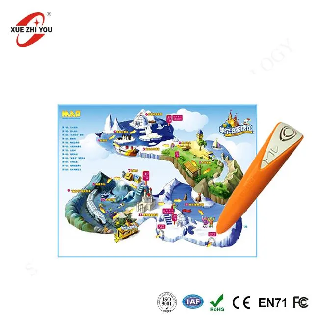 Guia de Cenário da Caneta de Leitura do Mapa de Voz