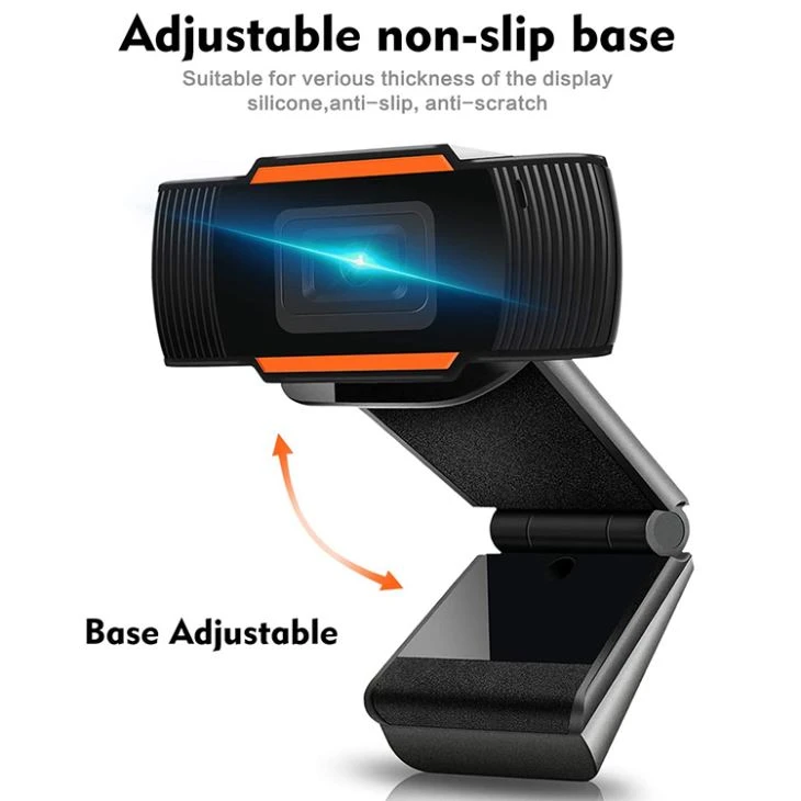 110 Degrees Wide-Angle 30fps HD 1080P Webcam USB Computer Camera