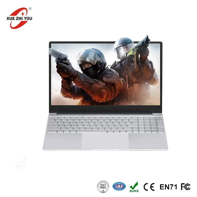Notebook FHD Slim de 15,6 polegadas 8GB + 512GB Win10 Laptop Computador portátil