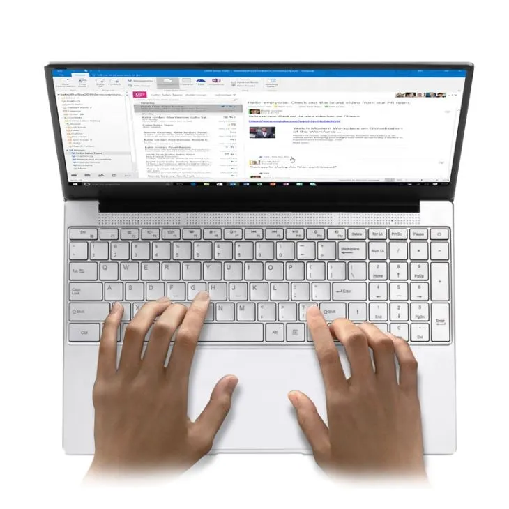 Novo 15.6 no Intel Celeron J3455 8G 256G/512 IPS 1920 * 1080 Laptop