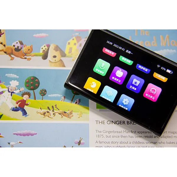 Tradutor de Dicionário de Idiomas Leitor Eletrônico Portátil