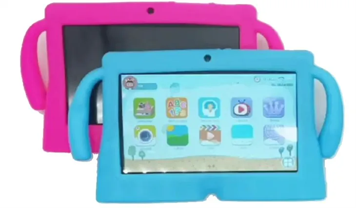 Tablet PC infantil com estojo protetor